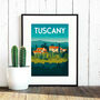 Tuscany Art Print, thumbnail 3 of 4