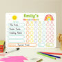 Personalised Kids Rewards Chart And Dry Wipe Pen, thumbnail 2 of 5