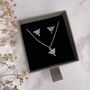 Sterling Silver Luna Moth Jewellery Set, thumbnail 1 of 10