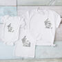 Family Matching Easter Bunny Rabbit T Shirts, thumbnail 1 of 4