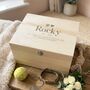 Personalised Sketch Pet Memorial Keepsake Box, thumbnail 1 of 12