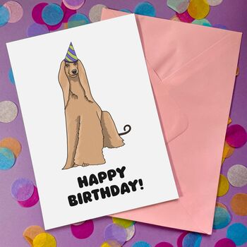 Personalised Mother's Day Dog Portrait Card For Dog Mum, 4 of 12