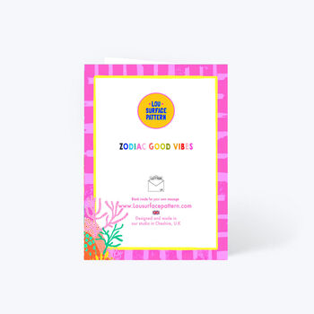 Pisces Birthday Card, 2 of 3