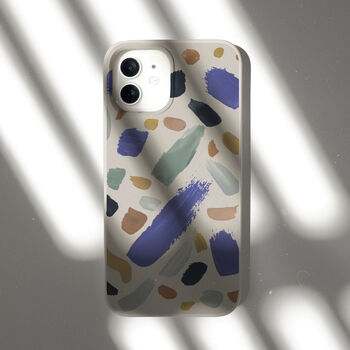 Brush Stroke Eco Friendly, Biodegradable Phone Case, 8 of 8