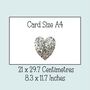 Personalised Wedding Love Sparkle Card, thumbnail 5 of 7