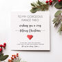 Personalised Christmas Card For Husband, Fiancé Or Partner, thumbnail 3 of 6