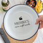 Personalised Movie Night Snacks Enamel Bowl, thumbnail 1 of 7