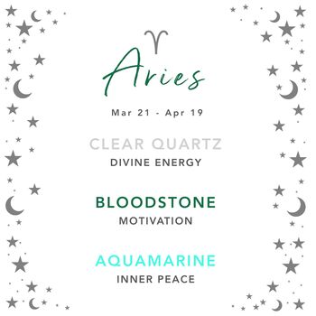 Aries Zodiac Crystal Bracelet Birthday Gift For Her, 7 of 7