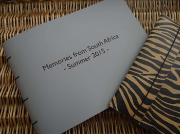 Personalised Leather Memory Book Album, 5 of 12