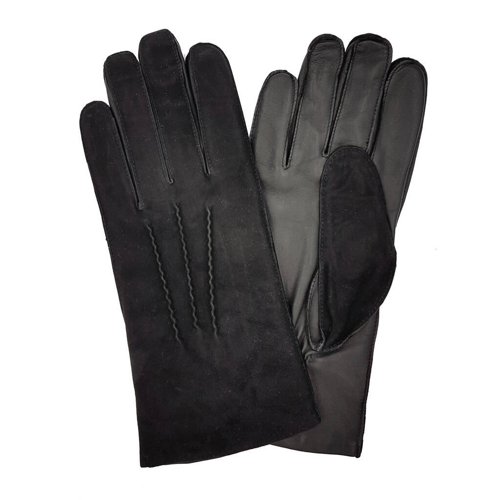 Marston. Men's Suede And Leather Glove, 1 of 9
