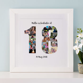 Personalised 18th Birthday Photo Collage, 3 of 9