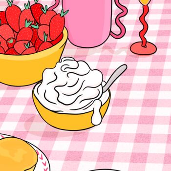 I Can Buy Myself Flowers Illustrated Art | Wall Print, 2 of 4