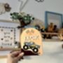 Personalised Wooden Monster Truck Name Plaque / Shelf Sitter Car Garage Playroom Sign, thumbnail 3 of 4