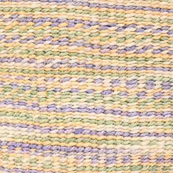 Zaidi: Green And Yellow Tie Dye Woven Storage Basket, 6 of 8