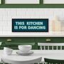 This Kitchen Is For Dancing Framed Print, thumbnail 5 of 12