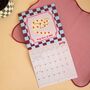 2027 Compact Wall Calendar | Arty Cats, thumbnail 7 of 8