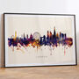 London Cityscape Skyline Print, thumbnail 7 of 12
