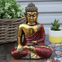 Red And Gold Buddha Large, thumbnail 5 of 6