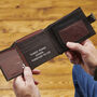 Personalised Secret Message Photo Wallet, thumbnail 1 of 3