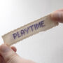 Just To Say 'Playtime' Cross Stitch Secret Message, thumbnail 2 of 9