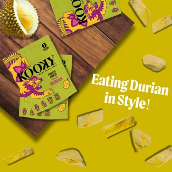 Kooky Freeze Dried Durian 12 X 12g, 4 of 4