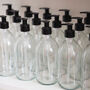 Refillable Glass Bottle With Plastic Pump, thumbnail 4 of 7