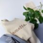 Personalised Summer Ribbed Cotton Kids Loungewear Set, thumbnail 3 of 10