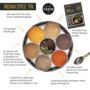 Indian Spice Tin With Nine Indian Spices, thumbnail 3 of 6