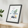 Personalised Farmyard Children’s Nursery Framed Print, thumbnail 1 of 10