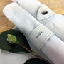Six Personalised Leather Napkin Rings, thumbnail 5 of 10