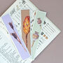 Botanical Bookmarks With Dried Flower Illustrations, thumbnail 4 of 5