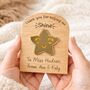 Personalised 'Helping Me Shine' Teacher Star Gift Set, thumbnail 2 of 4
