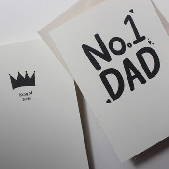 No.One Dad Fathers Day Card, 7 of 8