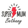 Embroidered 'Super Mum' Mother's Day Sweater, thumbnail 2 of 3