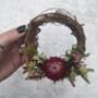 Mini Spring Dried Flower Wreath Decor, thumbnail 3 of 3