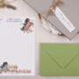 A5 Personalised Children's Stationery Set Gift With Horse Design, thumbnail 3 of 9