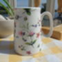Cream Jug In Spring Blossom Design, thumbnail 1 of 10