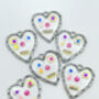 Handmade Cute Heart Face Character Necklace Silver Or Gold Non Tarnish, thumbnail 5 of 10