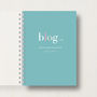Personalised 'Blogger's Journal Or Notebook, thumbnail 7 of 10