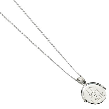 Best Friends Spinner Sterling Silver Necklace, 4 of 8
