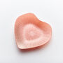 Glass Bowl Heart Design Pink, thumbnail 4 of 4