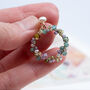 Statement Gemstone Drop Earrings, thumbnail 4 of 10