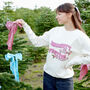 Festive By Force Christmas Sweatshirt, thumbnail 3 of 5