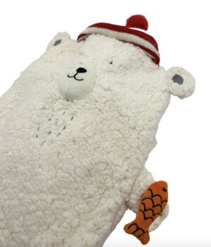 Cosy Polar Bear Hot Water Bottle, 4 of 6