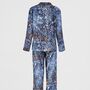 Nocturnal Garden Pyjamas Midnight Blue, thumbnail 2 of 7
