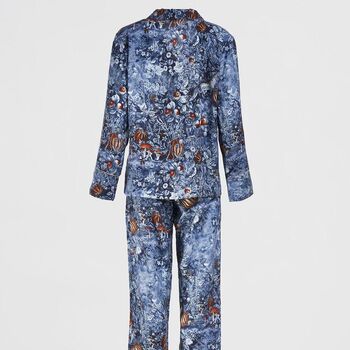 Nocturnal Garden Pyjamas Midnight Blue, 2 of 7