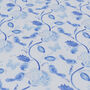Eight Seater Tablecloth, Blue And White, thumbnail 5 of 12