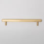 Solid Brass Straight Knurled Handles, thumbnail 5 of 12