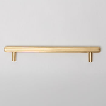 Solid Brass Straight Knurled Handles, 5 of 12