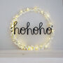 Ho Ho Ho Wreath Light, thumbnail 8 of 9